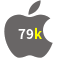 Aplicativo 79k para iOS