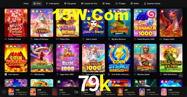 Bônus Generosos e Exclusivos no 79k para Você!